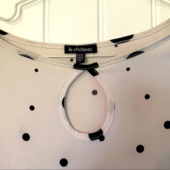 🌙Rare!!!  60s Polka Dot Mod Hooked Arm Dress!🌞 - Picture 5 of 6